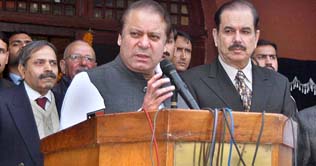 No threat to democracy in Pakistan: Nawaz 